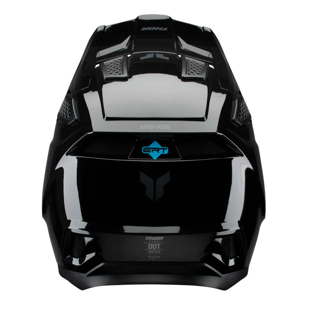 Thor 2026 Fall Fleet Crosshelm Zwart maat S