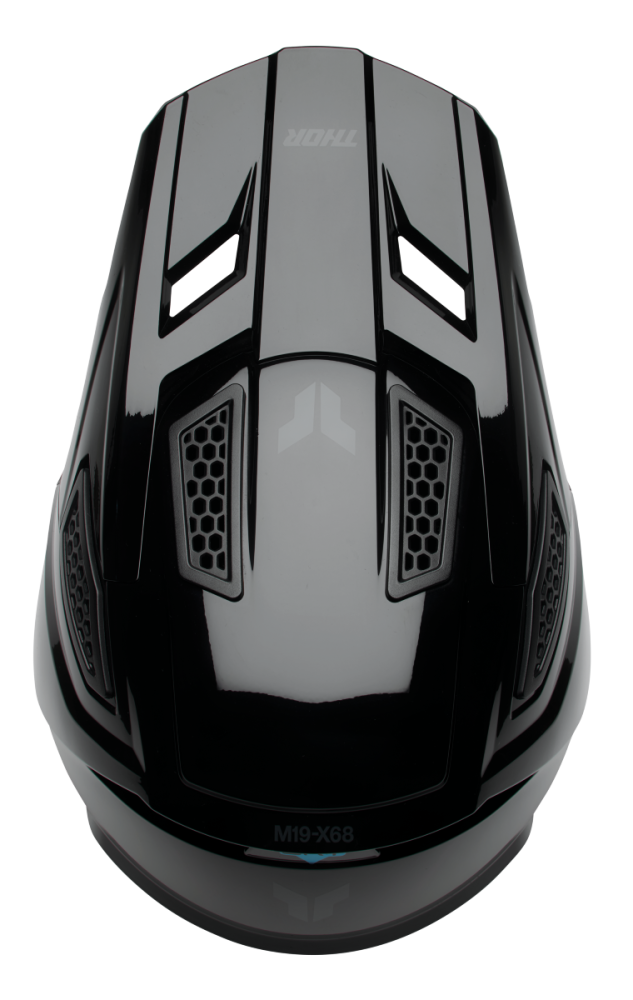 Thor 2026 Fall Fleet Crosshelm Zwart maat S