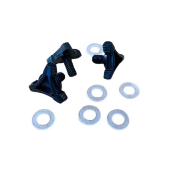 Kenny Track Schrauben-Set Schwarz (3 pack) Erwachsene und Kinder