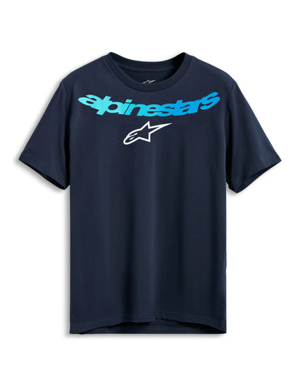 Alpinestars T-Shirt Collared SS CSF Blue