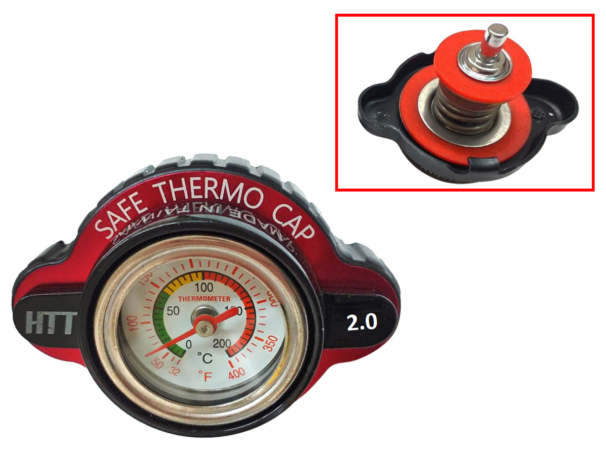 Sixty5 Radiator Cap with temp cauge 2.0bar Ktm – MX-10106RD