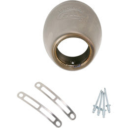 FMF Titanium cone eindkap voor FMF Factory 4.1 uitlaat systemen