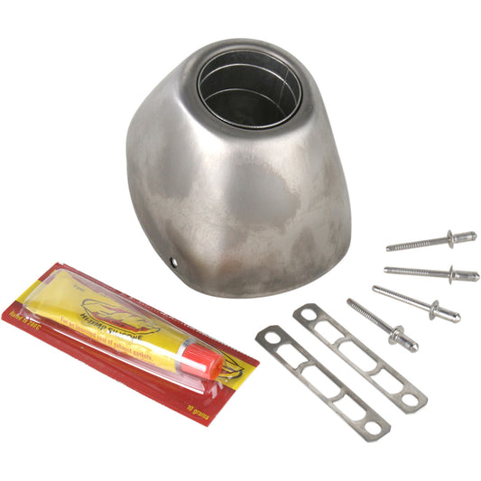 FMF Titanium eindkap voor FMF Factory 4.1 RCT uitlaat systemen