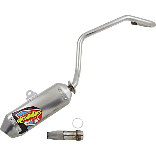 FMF Uitlaatsysteem Factory 4.1, aluminium demper ,eindkap RVS Kawasaki KLX 110 02-