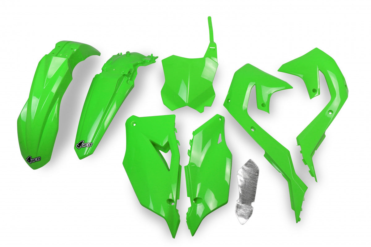 UFO Plastic kit 5-parts OEM 999 KX250F 21-24 KX450F 19-23