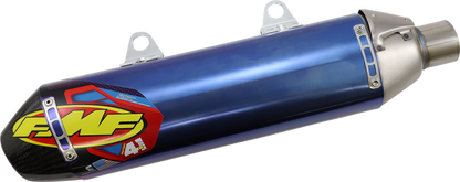 FMF Muffler Factory 4.1 RCT Slip-on Titanium blauwe demper KTM SX-F 250/350/450 07-15 & EXC 450/530 2009-2011 & Husqvarna FE 250/350/450/500 2014-2016