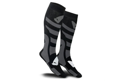 Ufo Plast Offroad-Socken kurz schwarz grau Gr. L - MxProStoreParts