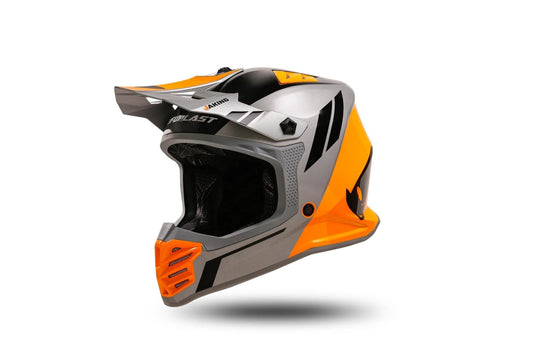 UFO Plast Korey Kinder Crosshelm HPF Maat S Grijs Oranje - MxProStoreParts