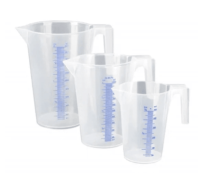 Pressol Maßbecher Öl 0,5L / 1L & 2L (3er Pack) - MxProStoreParts