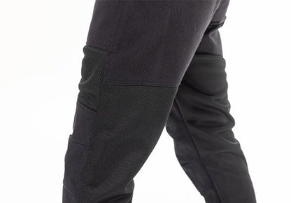 JOHN DOE Aero Mesh textiele motorbroek zwart 33/32 - MxProStoreParts