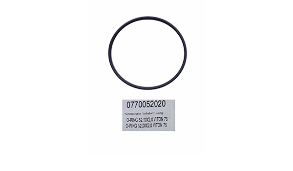 KTM/Husqvarna/Gas Gas OEM 0770052020 O-RING 52,00X2,00 VIT. BLACK