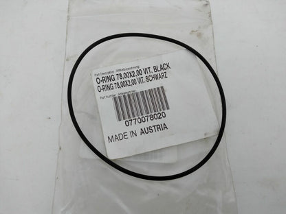 KTM/Husqvarna/Gas Gas OEM 0770078020 O-RING 78,00X2,00 VIT. BLACK