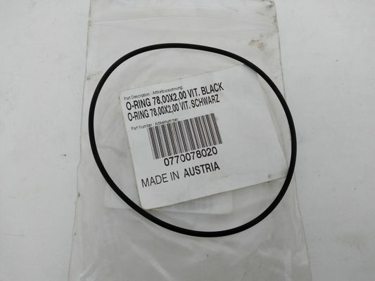 KTM/Husqvarna/Gas Gas OEM 0770078020 O-RING 78,00X2,00 VIT. BLACK