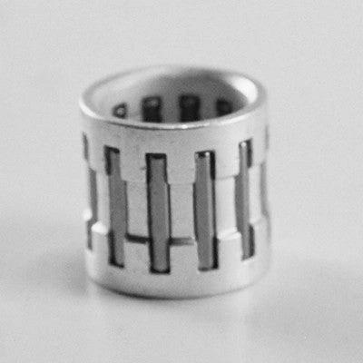 Namura top needle bearing 14x18x17.2, metallic silver, single bearing