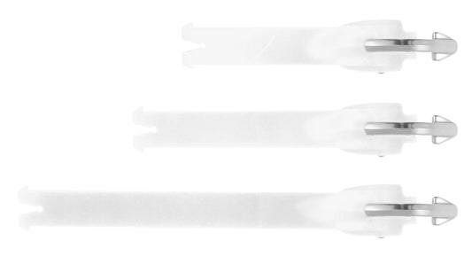 Juego de hebillas y correas Alpinestars Tech 10 blanco 2014-2018
