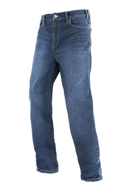 JOHN DOE Chester Mono herenmotorjeans indigo blauw, loose fit, maat 33/34 - MxProStoreParts