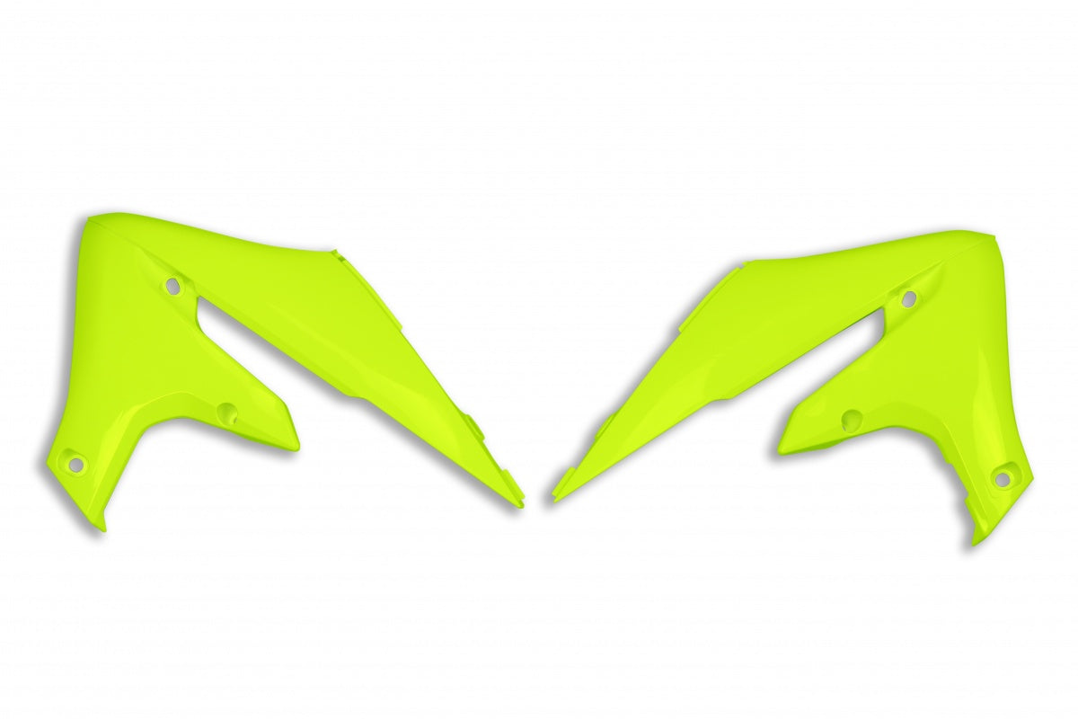 UFO Radiator covers YZ250F 19-23 YZ450F 18-22 Fluo Yellow DFLU