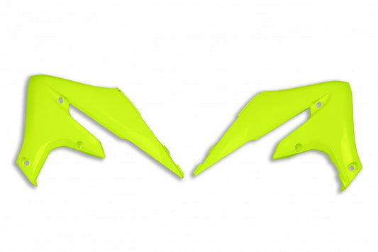 UFO Radiator covers YZ250F 19-23 YZ450F 18-22 Fluo Yellow DFLU