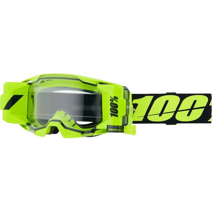 Goggle Armatic Forecast Neon Yellow - Clear Lens, Anti-Fog