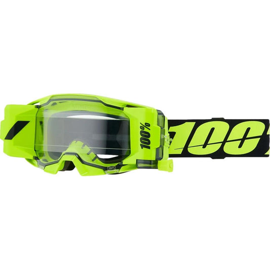 Goggle Armatic Forecast Neon Yellow - Clear Lens, Anti-Fog