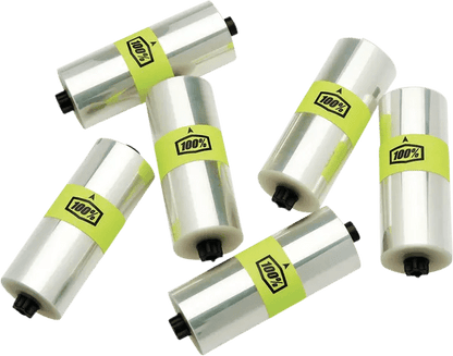 100% Armega Forecast Roll-off Rolletjes – 50mm Film Kit (6 stuks) - MxProStoreParts