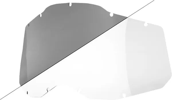 100% Accuri 2/Racecraft 2/Strata 2 meekleurende brillens – helder/smoke