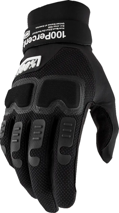 100% Langdale crosshandschoenen zwart