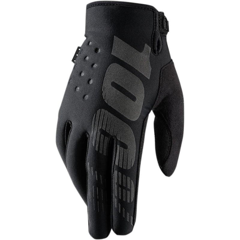 100% Maat XL koud weer handschoenen Brisker zwart