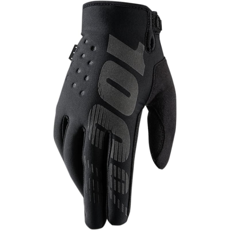 100% Maat L koud weer handschoenen Brisker zwart - MxProStoreParts