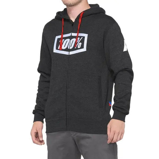 100% Syndicate hoodie met rits
