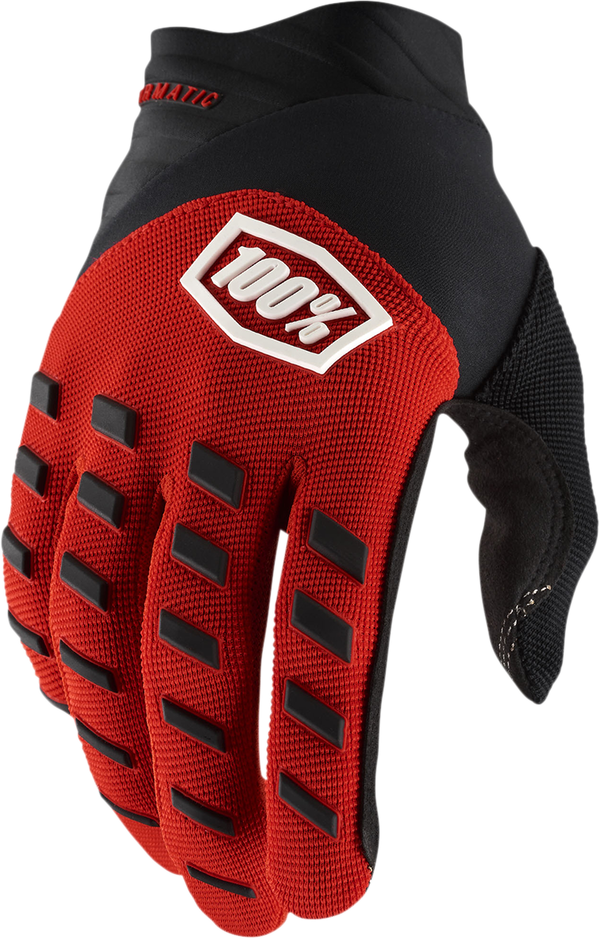 100% handschoenen Airmatic Rood / Zwart Maat Jeugd XL