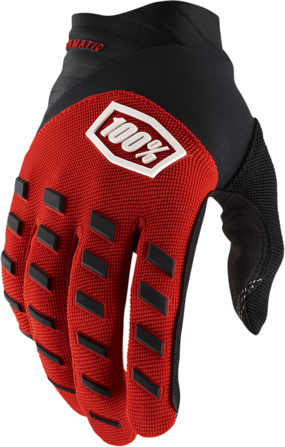 100% handschoenen Airmatic Rood / Zwart Maat Jeugd XL