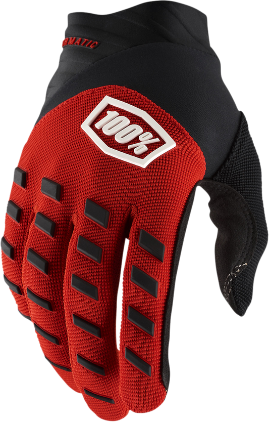 100% handschoenen Airmatic Zwart / Rood Maat M