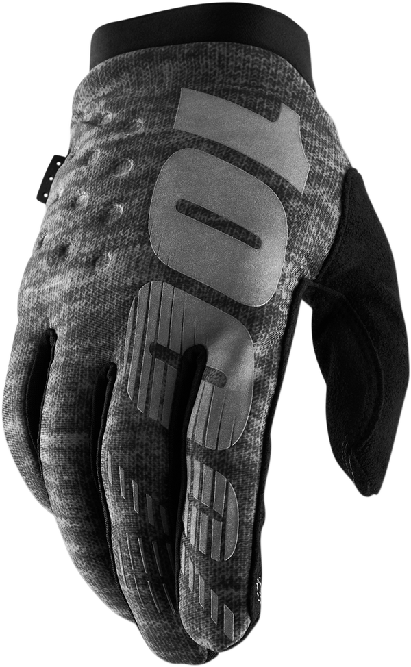 100% Maat XL koud weer handschoenen Brisker Heather Grijs