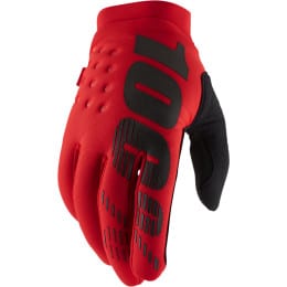 100% Maat M koud weer handschoenen Brisker rood - MxProStoreParts