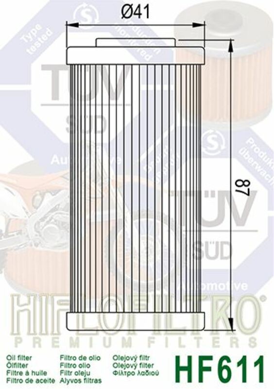 HIFLO Ölfilter HF611 - MxProStoreParts