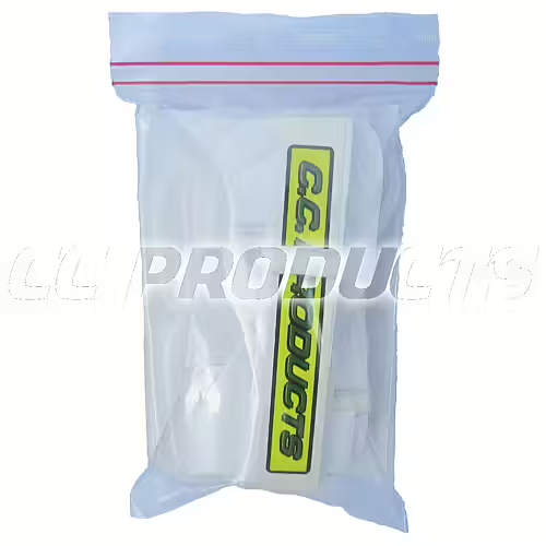 CC Products plaknummers Wit 11cm hoog ( 108 stuks )