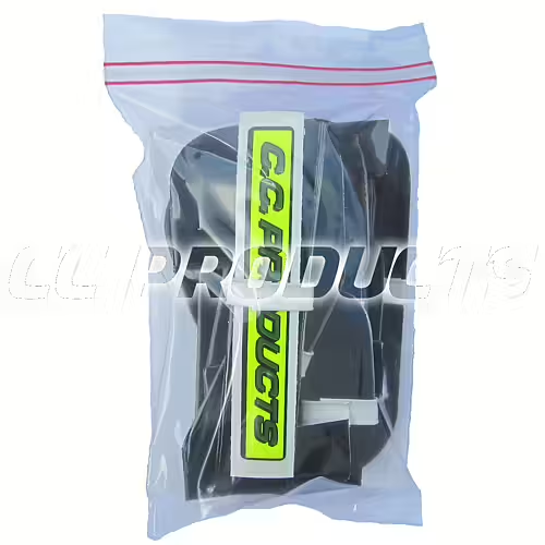 CC Products plaknummers Zwart 17cm hoog ( 108 stuks )