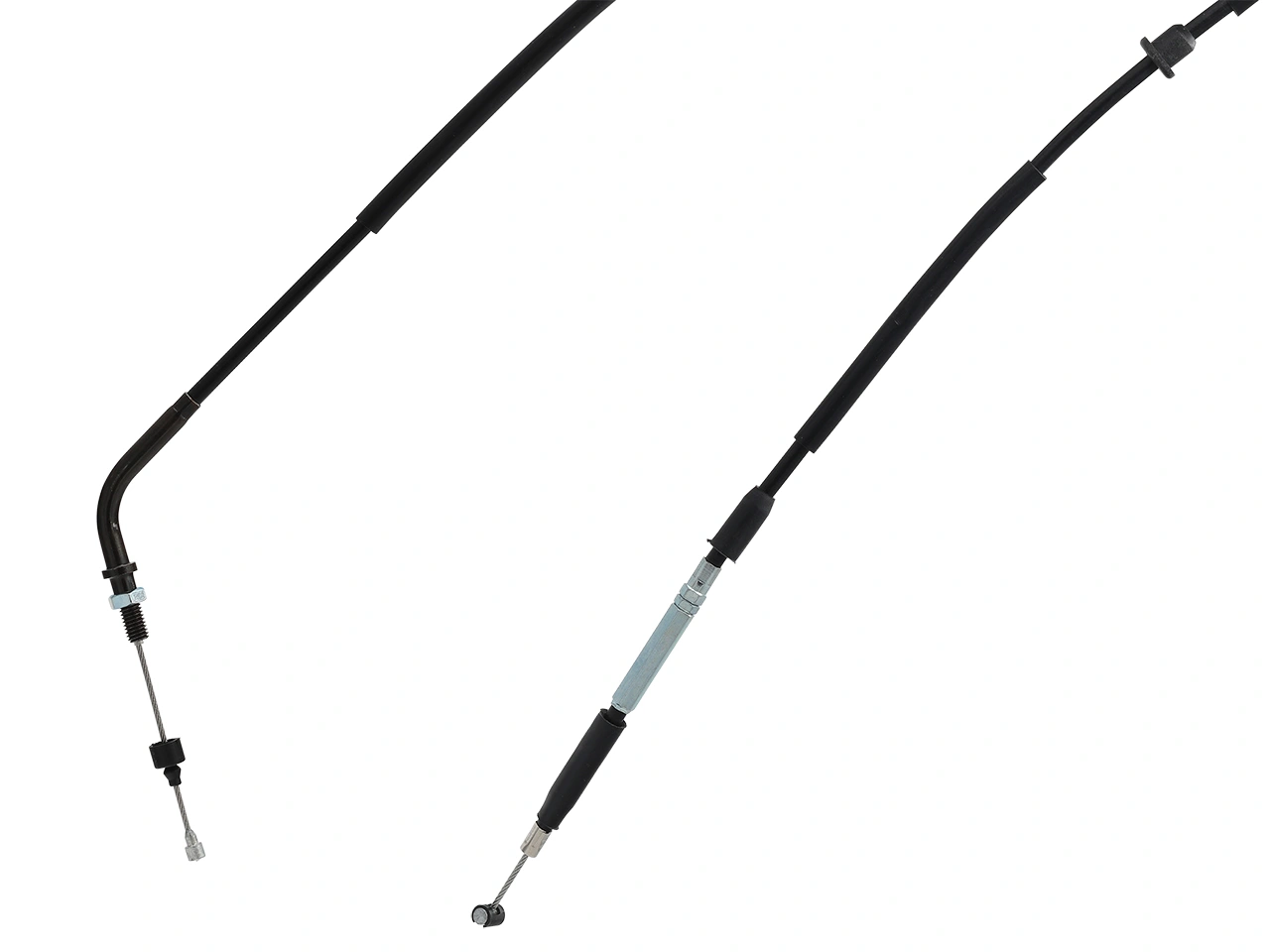 Sixty5 clutch cables CRF450RX 17, black, two-piece set