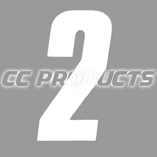 CC Products Plaketten-Nr. 2 Weiß, 17 cm hoch (pro Stück) Nr. 2 - MxProStoreParts