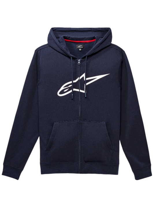 Alpinestars Ageless Zip V3 Hoodie Marine Wit