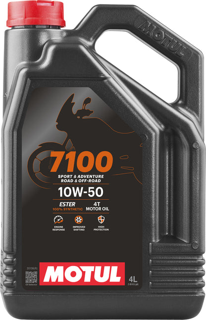 Motul 7100 4T 10W50 100% Synthetisch 4 liter