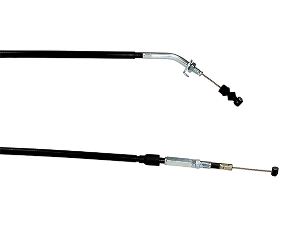 Sixty5 clutch cables (2) for WR250F 15-18 and WR450F 16-21, black cables with metal end fittings