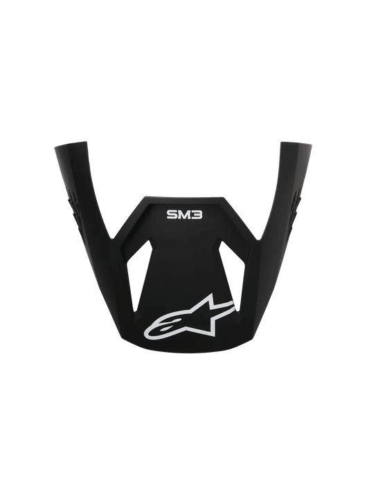 Alpinestars S-M3 Válvula sólida de casco – Negro mate