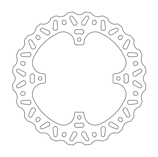 Moto-Master Brakedisc CR/CRF rear Nitro