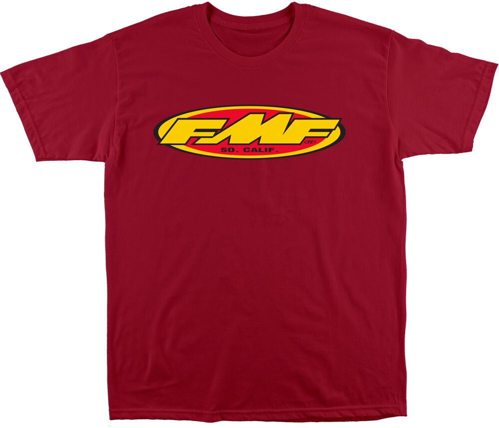 FMF Don heren-T-shirt rood, maat S - MxProStoreParts
