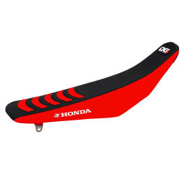 Blackbird zadelovertrek Double Grip 3 Zwart / Rood Honda CRF 250R 2014-2017 & CRF 450R 2013-2016