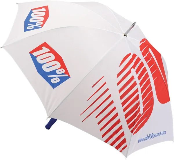 100% Strike paraplu – wit - MxProStoreParts