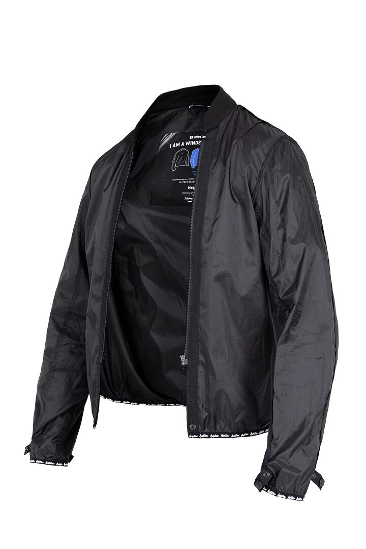 JOHN DOE Aero Mesh windwerende binnenjas voor dames, zwart, maat S - MxProStoreParts