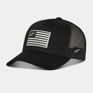 Alpinestars Hat Flag Snapback Black/Black One Size – 1211-81013-1010-OS